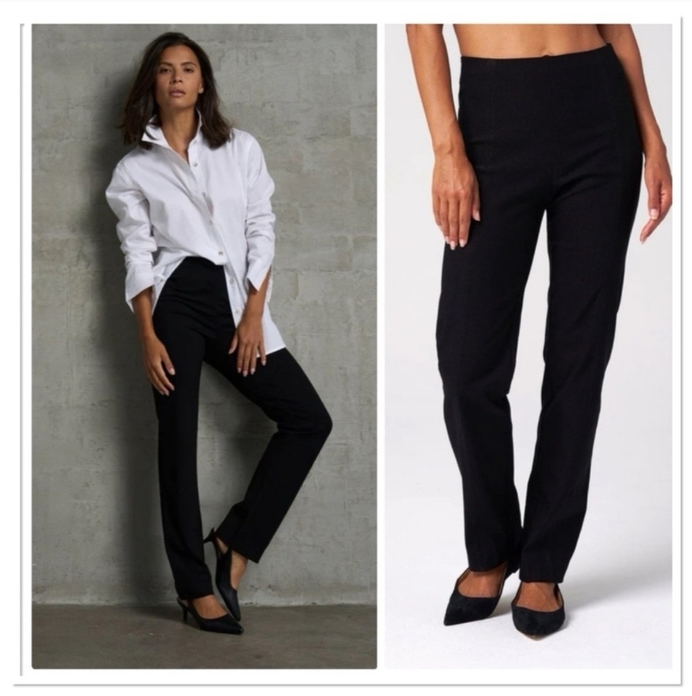 Franne Golde Black High Waist Leggings Pants Size 4